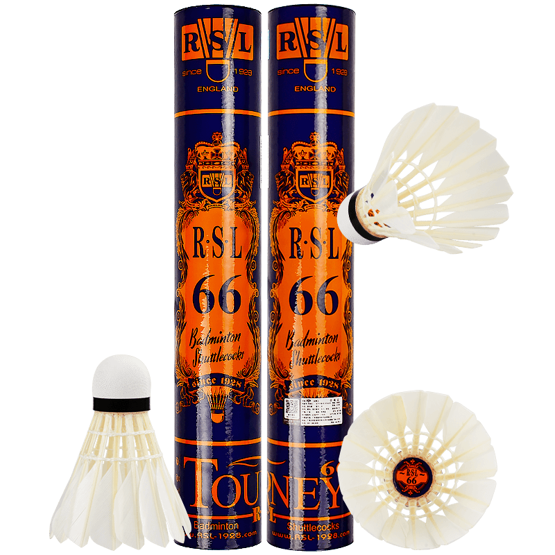 亚狮龙(rsl)训练比赛用球 稳定耐打 rsl66号 羽毛球(1桶装) 52元
