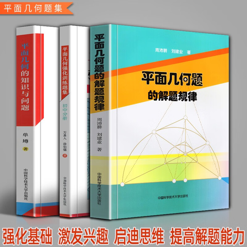 单墫 平面几何题的解题规律 周沛耕 平面几何强化训练题集初中分册