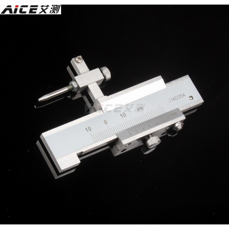 (游标面差尺)机械刻度断差规段差 0-20mm汽车钣金车身检测 普通款0-20