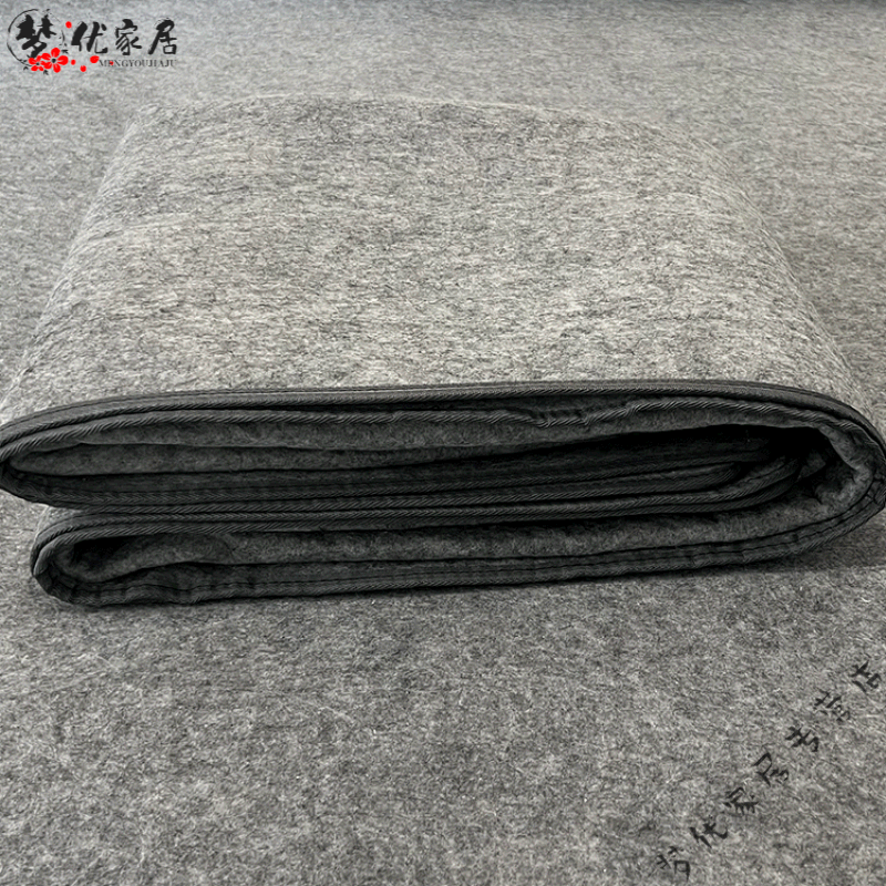 家小优2024新款内蒙手工羊毛毡床垫加厚四季用学生宿舍毛毡隔潮垫折叠