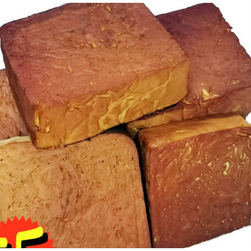 梦信东北熏制素鸡豆腐 五香豆腐块素肉熟食熏豆干香干素食干豆腐压制