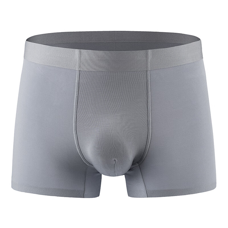 tfo户外功能内裤 莫代尔无痕舒适速干内裤 男款银灰色 l