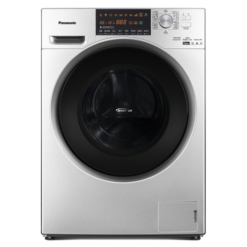 松下（Panasonic）XQG100-EGASU 10公斤大容量全自动变频滚筒 除螨  洗干一体机
