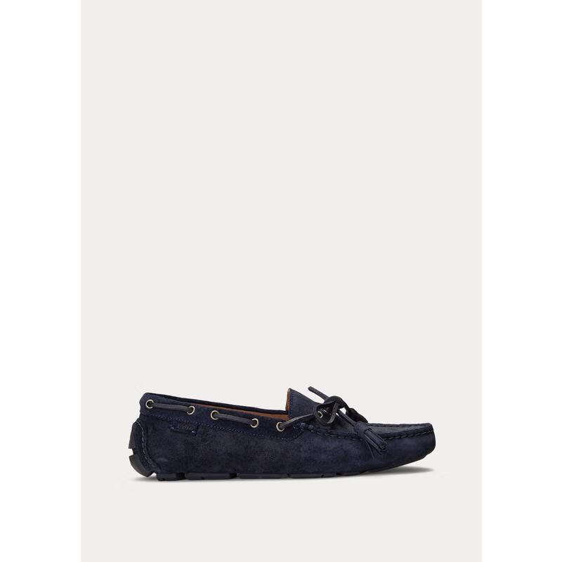 拉夫劳伦(ralph lauren)男鞋anders tasseled 新款复古绒面懒人商务套