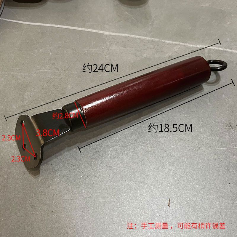 红孚炒锅把手手柄配件炒锅手柄榉木木头防烫锅耐热锅把子炒锅平底锅手