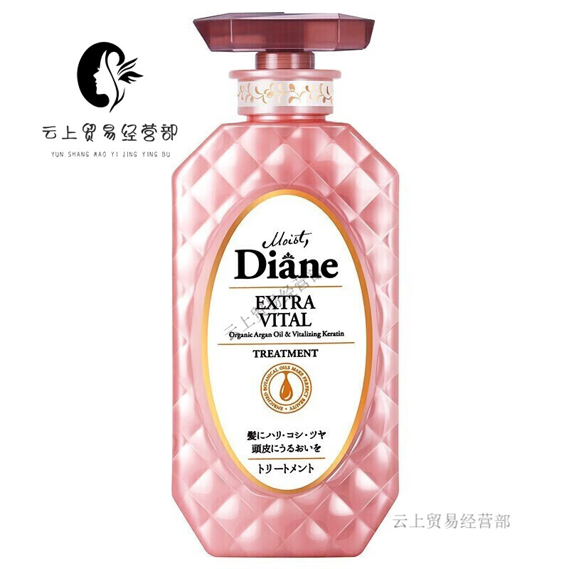 黛丝恩致美精油洗发水日本无硅油洗发露家用奢养丝发 洗发水450ml头皮