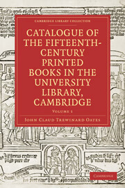 预订 catalogue of the fifteenth-century printed books in the