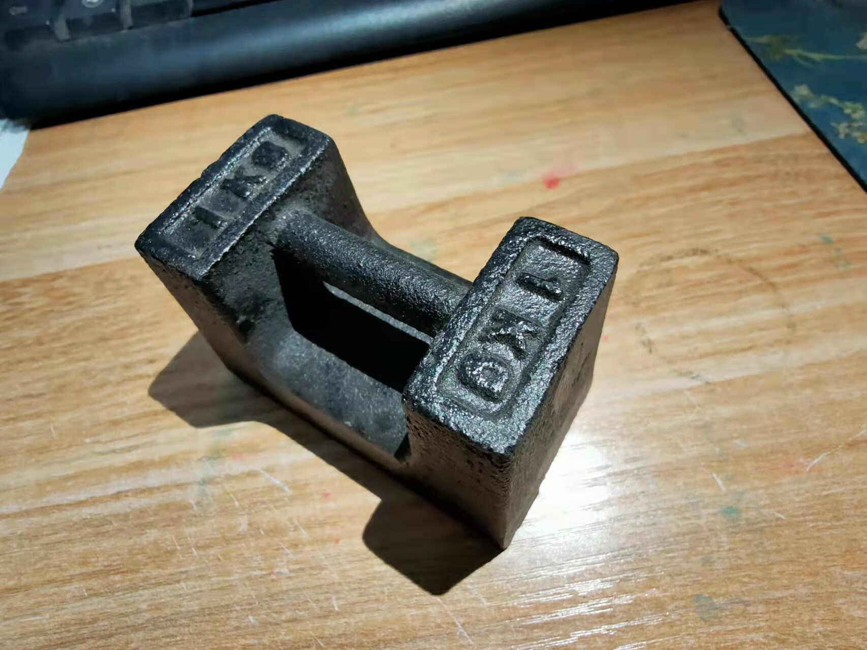 丹斯提尼砝码25kg法码铸铁标准电梯锁形型配重健身校准20kg千克吨公斤