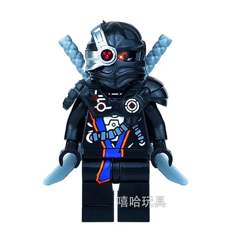 绝版幻影忍者人仔克普特机器人反派加满都魔王冰皇e先生 黑-克普特