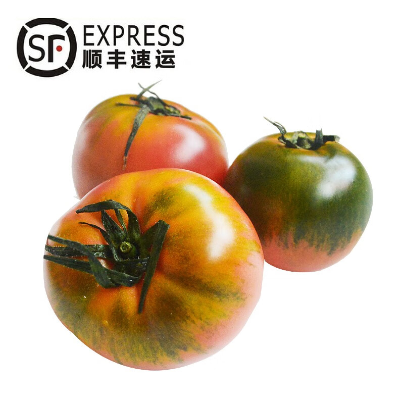 顺丰速运  蔬果哆 新鲜水果 水果西红柿 辽宁丹东铁皮西红柿  2.5kg  五斤