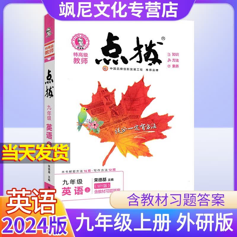 2024版点拨九年级上册 英语 外研版