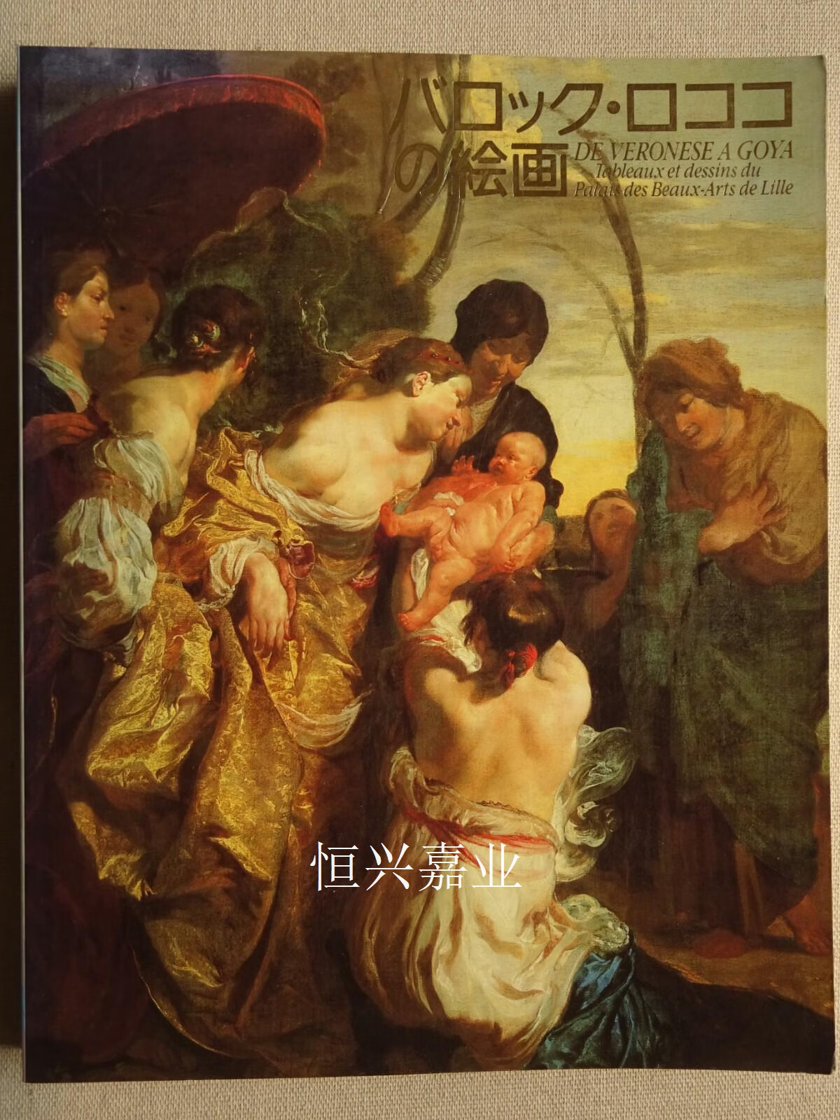 【二手9成新】巴洛克与洛可可绘画 鲁本斯,凡·戴克,戈雅等 朝日新闻
