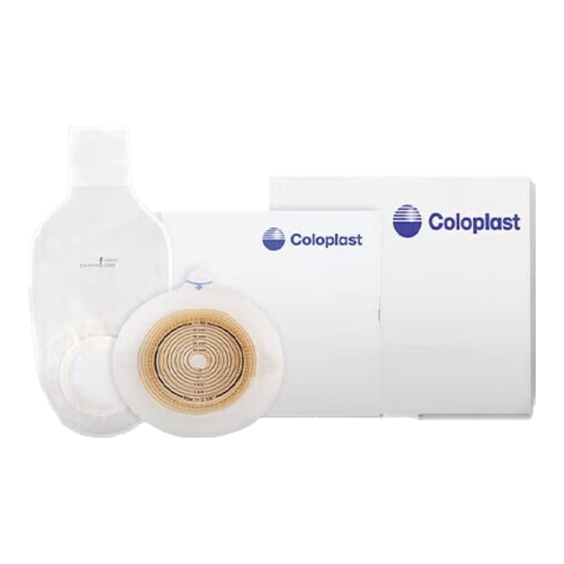 康乐保（Coloplast）特舒 肠道二件式造口袋全月装 两件式平面底盘 2833+1698