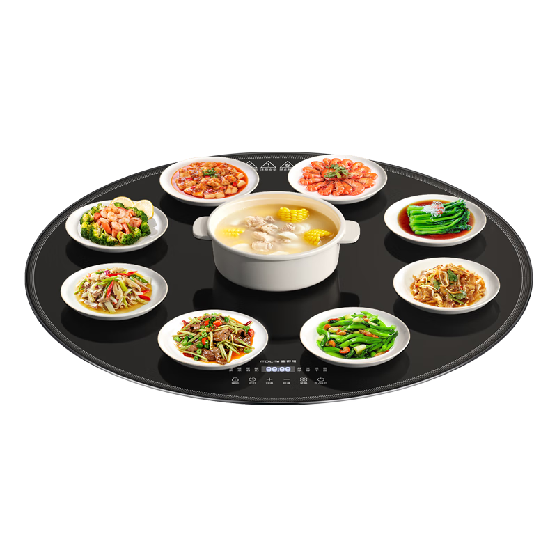 ���ڲ�����������ů�˰�2025�¿� ���Ȳ˰� ���˱��°� �๦�ܵ��Ȱ� ����ת�̼�ͥ������ Բ�κ�ɫ60cm �������� 202.3Ԫ(������)