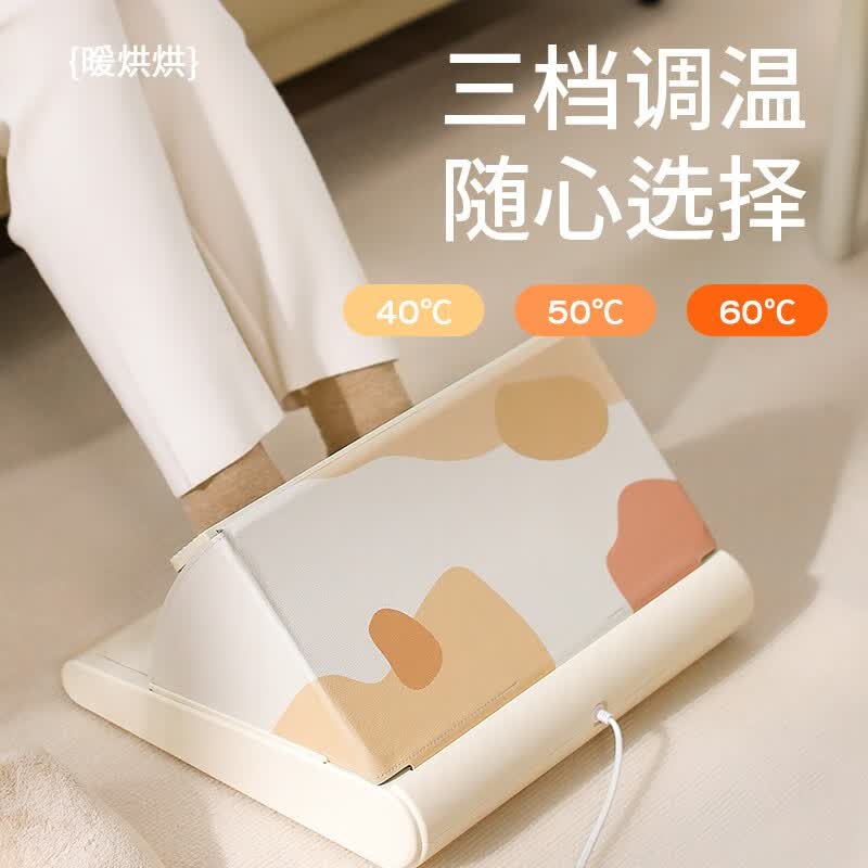 向物（SOTHING）暖脚器家用 暖脚神器办公室桌下 烤脚取暖器 脚部取暖器暖脚炉小型暖脚宝烤脚器暖脚垫 【杏白】双面发热 / 三档调温 / 折叠收纳怎么样,好用不?