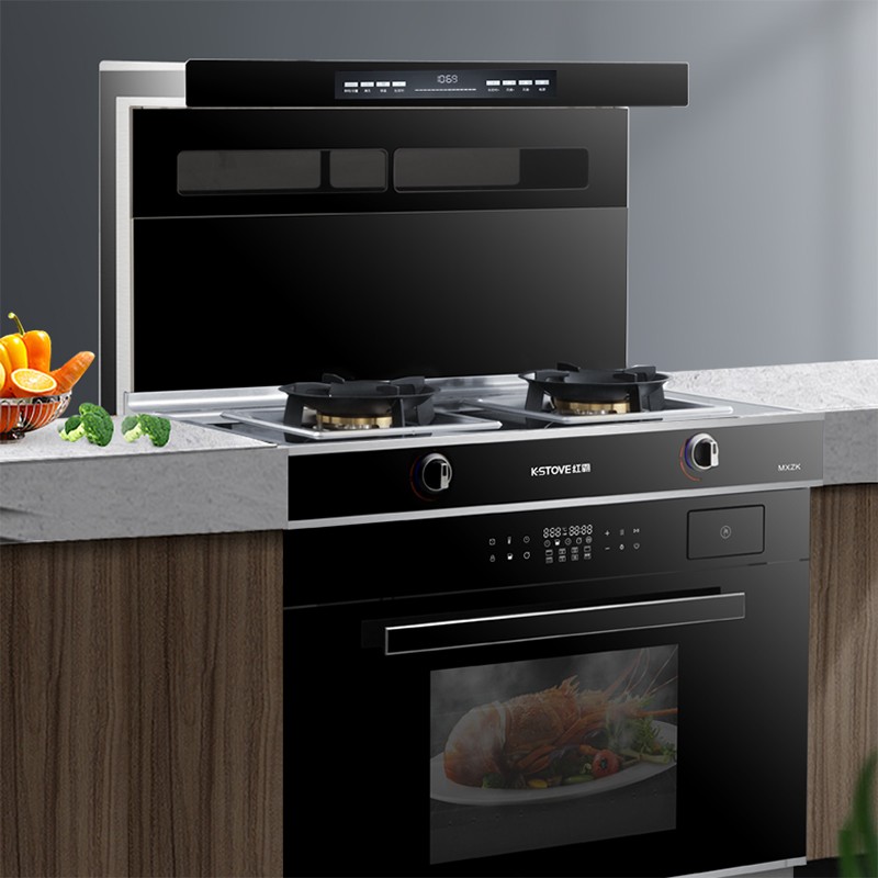 红霸(k-stove) mxzk 红霸魔吸蒸烤集成灶一体蒸箱烤箱智能变频侧吸