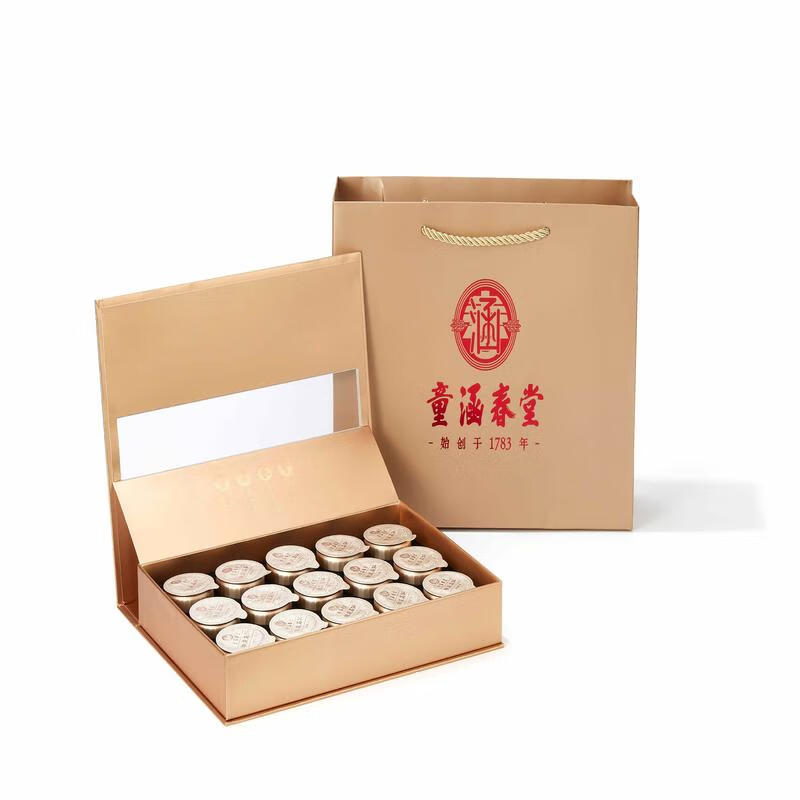 童涵春堂铁皮石斛代用茶90g（15罐*6g）   小罐礼盒 滋补营养品  佳节送礼