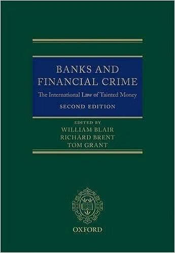 预订 银行和金融犯罪: 国际法之肮脏的货币 banks and financial