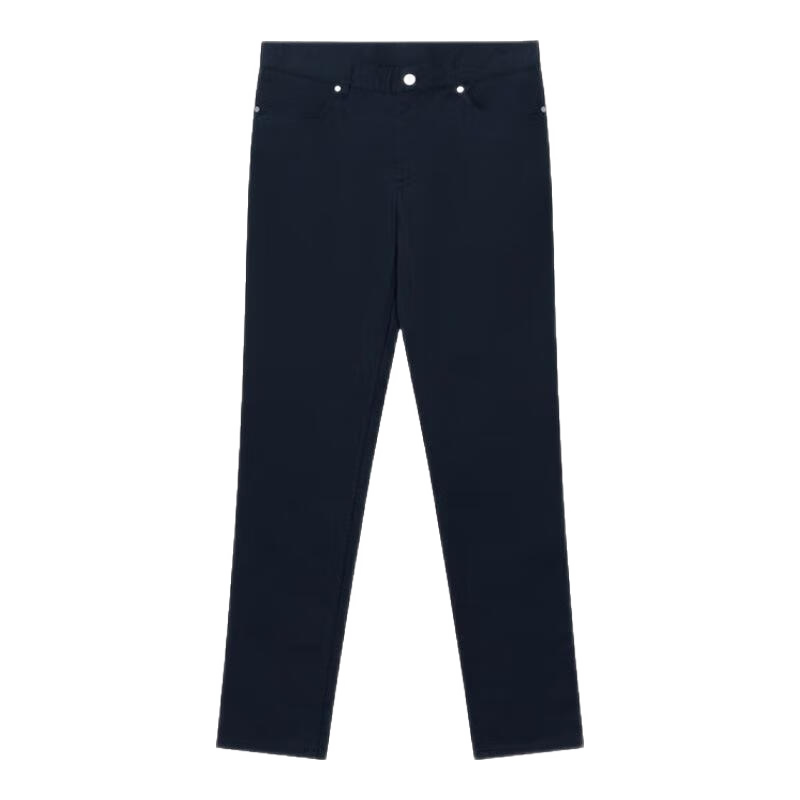 哈吉斯（HAZZYS）男裝 春秋款男褲子【萊卡抗菌】通勤休閑褲男ATDZP0BCF14 藏青色NV 36 （180/86A）