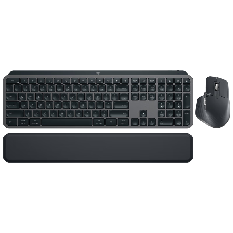 罗技（Logitech）MX Keys S 无线蓝牙背光键盘 商务办公 多设备连接键盘 MX KEYS S Combo无线键鼠套装