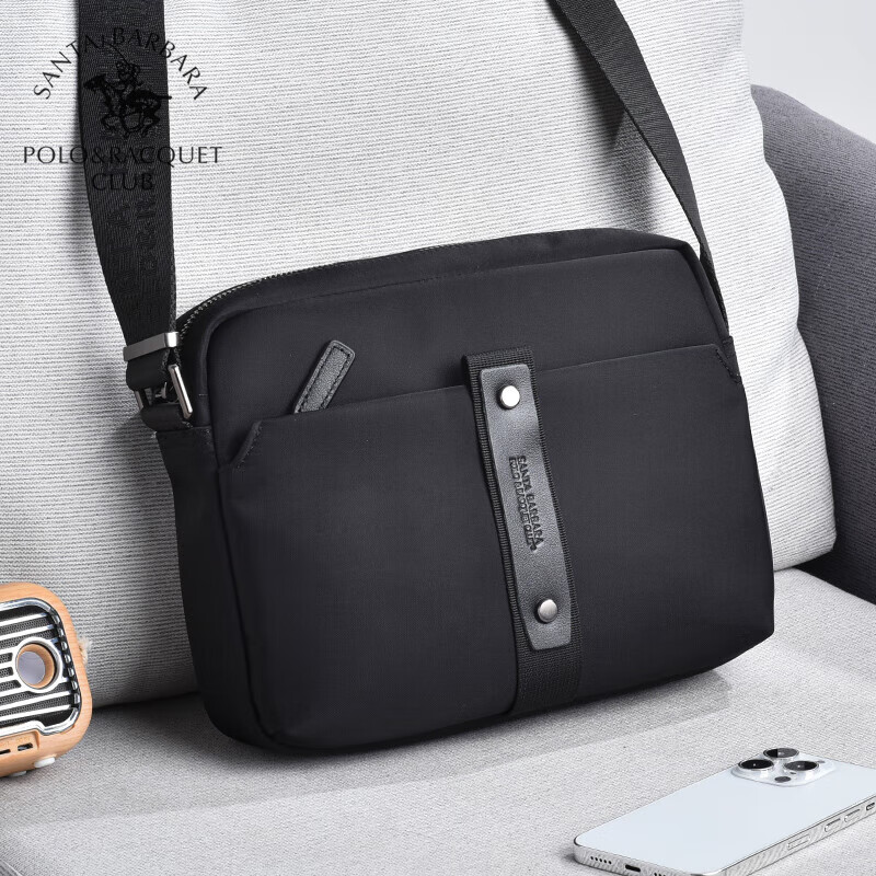 男包休闲斜挎包质感单肩包新款男士小包背包斜肩包横款包新年礼物