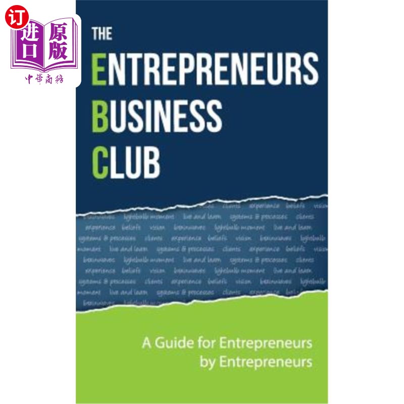 海外直订entrepreneurs business club 企业家商业俱乐部