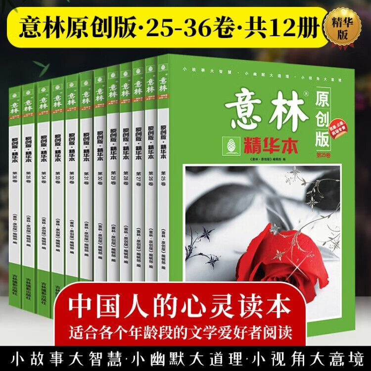 意林原创版12年精选套装全十二册 杂志订阅名篇佳作青春美文心灵鸡汤人生感悟励志类期刊杂志