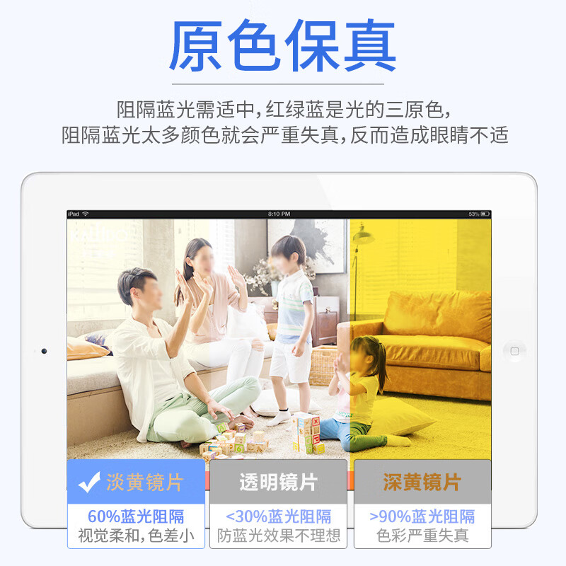 镜呗防蓝光眼镜男士专用近视眼镜可配度数镜片电脑手机办公护目抗疲劳 透明灰【商务休闲风】 依视路万新1.74防蓝光300-1500°镜片【透明镜片】