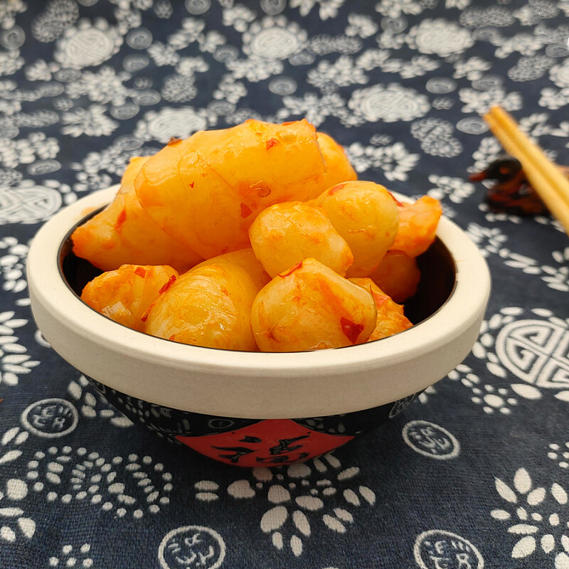 虎钢馋湖北荆州监利石首特产香脆酱洋姜腌白洋姜下饭菜250g