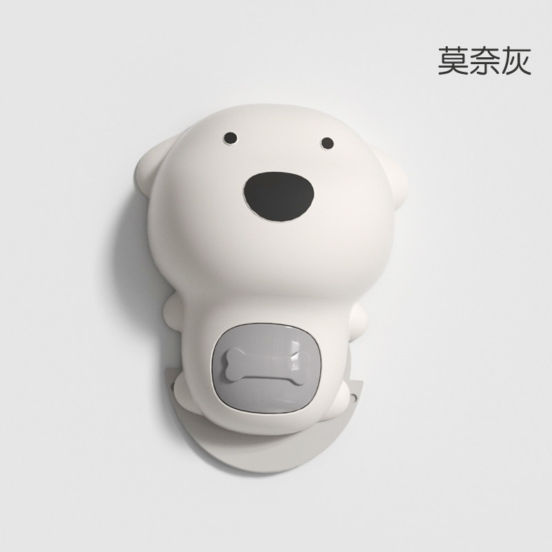 防夹手门卡儿童防关门防风防撞硅胶门缝止关器 狗狗安全门档--莫奈灰