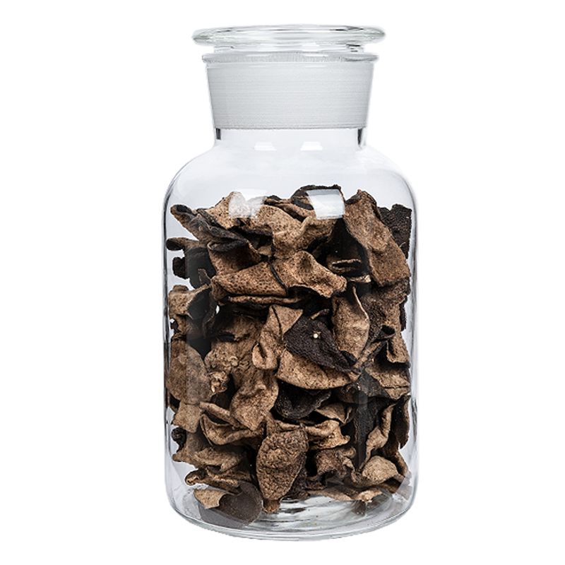 福夢茲（HOMERAS）玻璃瓶密封罐陳皮儲存罐帶禮盒裝中藥材干貨展示瓶小青柑儲存罐透明茶葉罐 10斤裝單瓶+禮盒+陳皮標貼