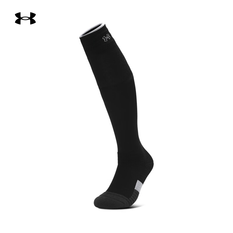 安德玛（UNDERARMOUR）UA Alto女子高尔夫运动长筒袜-1双装1379499 黑色001 L