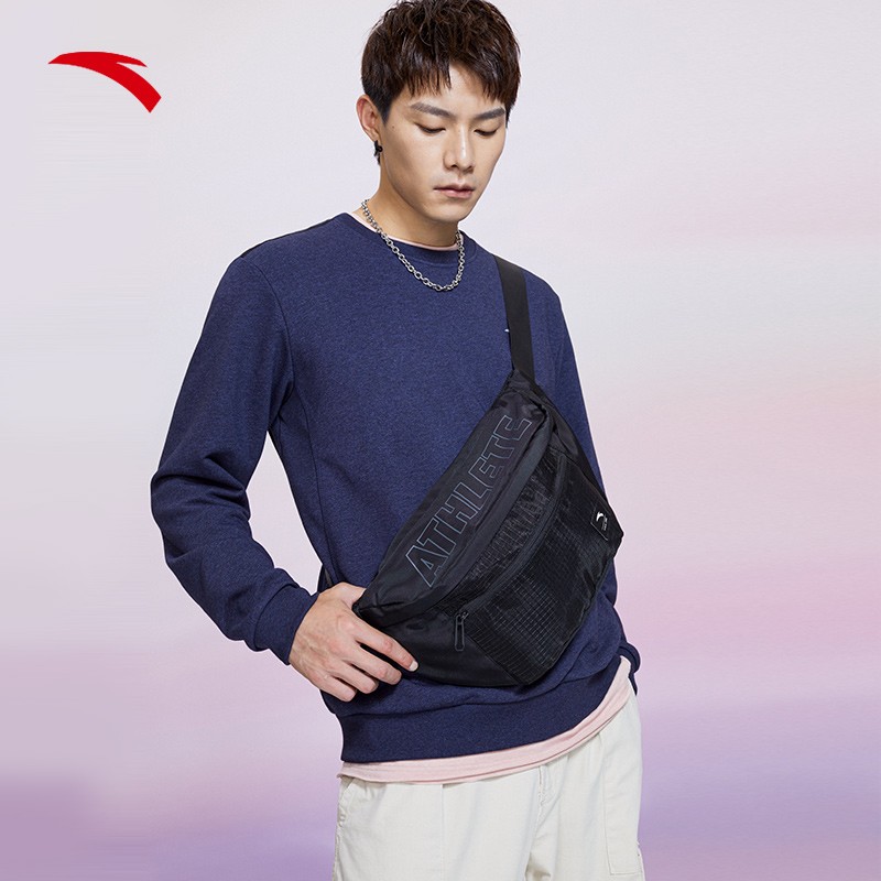 安踏腰包男女通用春夏季新品休闲跑步多功能工具包斜挎运动包网店