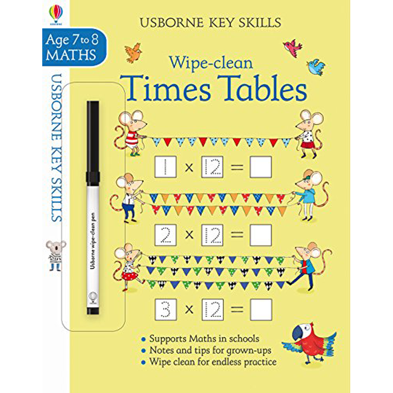 Times Tables (wipe-clean)