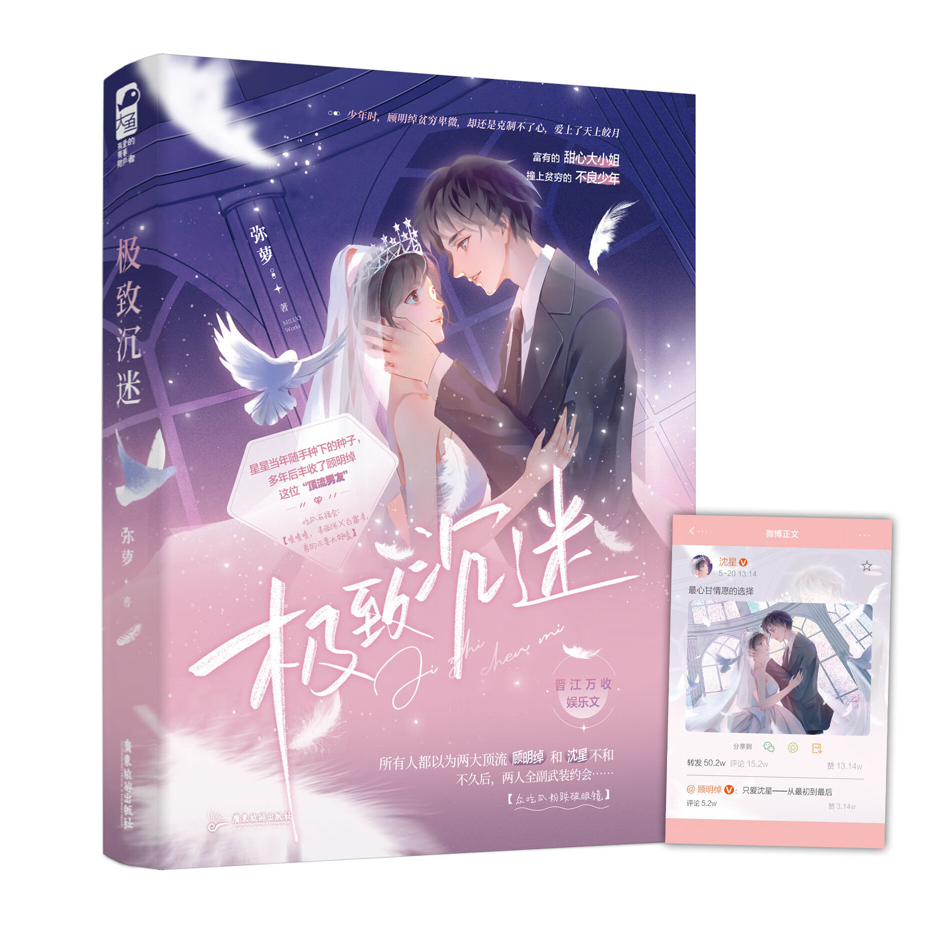 极致沉迷 弥萝著 娱乐圈文 富人区的甜心大小姐vs贫民窟的不良少年 两