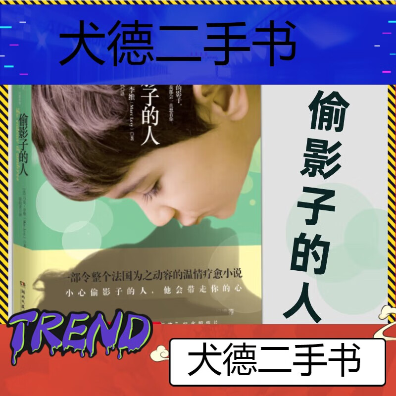【二手9成新】偷影子的人马克李维媲美追风筝的人法国温暖情治愈