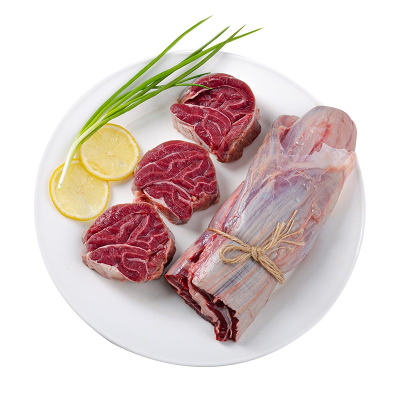 肉管家俄罗斯进口前腿金钱腱芯肉牛腱子肉2400g新鲜冷冻生鲜牛肉
