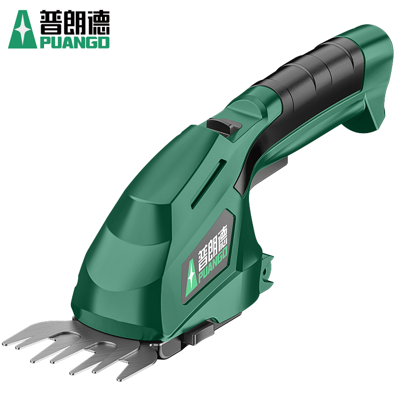 普朗德充电式双刃绿篱机无刷锂电园林园艺工具电动绿篱剪便携修枝剪