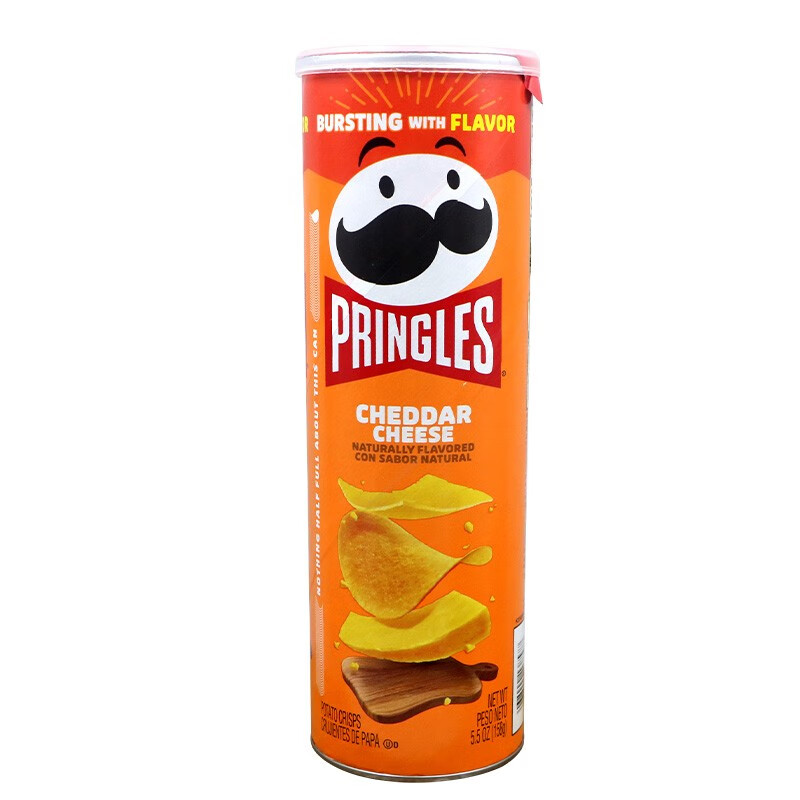 品客（Pringles）（临近保质期）美国品客薯片Pringles Potato Crisps多种口味零食 23年10月1日奶酪味158g买一送一