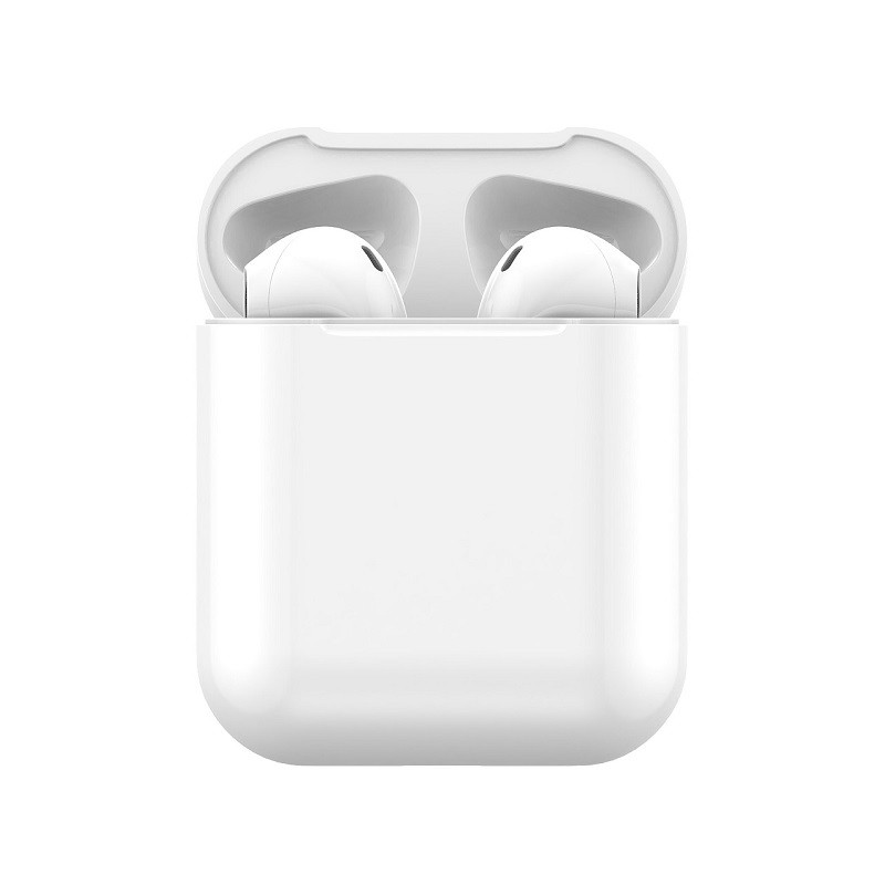 思享者 高品质I18型号蓝牙耳机 苹果手机开盖弹窗 支持所有机型蓝牙连接 安卓苹果手机通用 TWS 白色