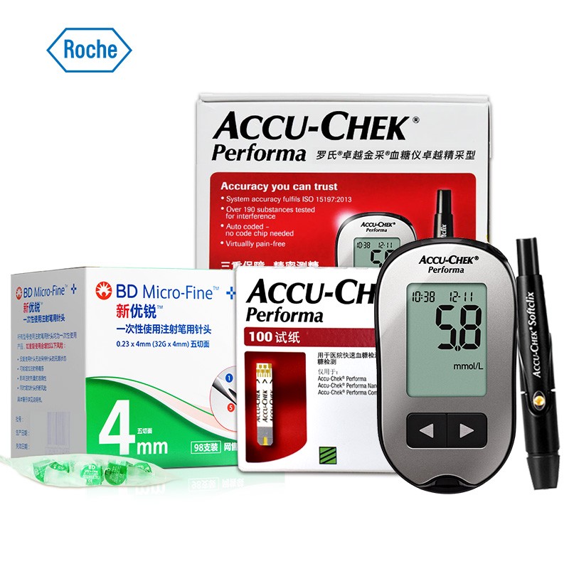 罗氏血糖仪：稳定可靠，快速准确