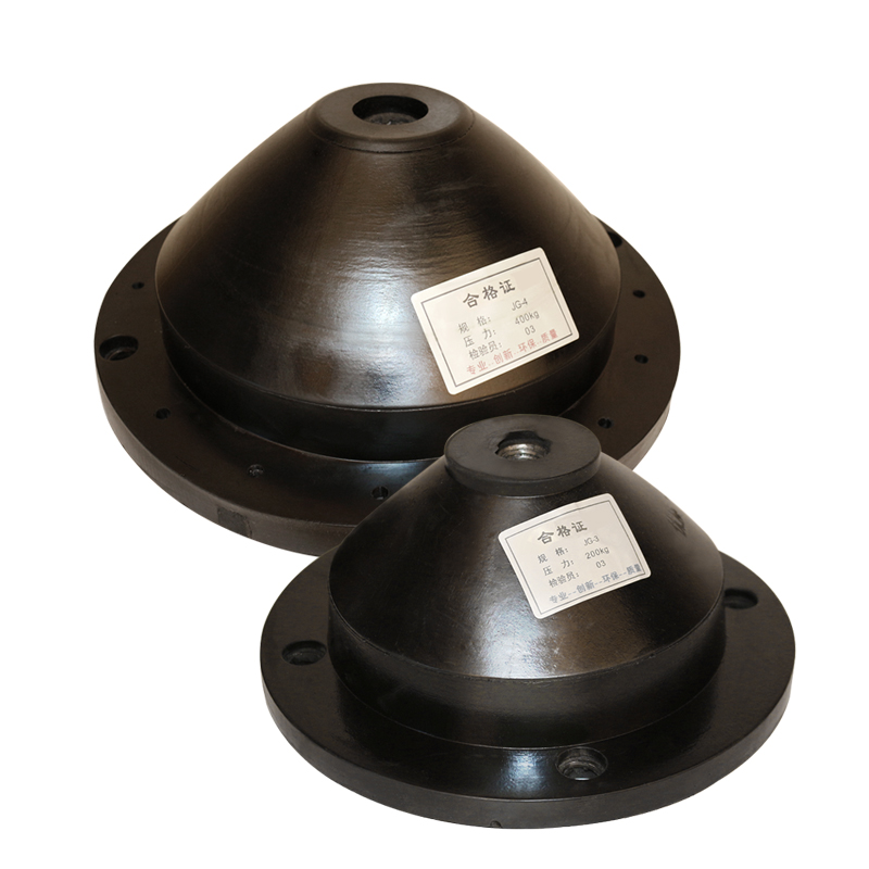 jgf橡胶减震器缓冲垫水泵风机缓冲胶底座发电机空压设备圆形防震 jgf