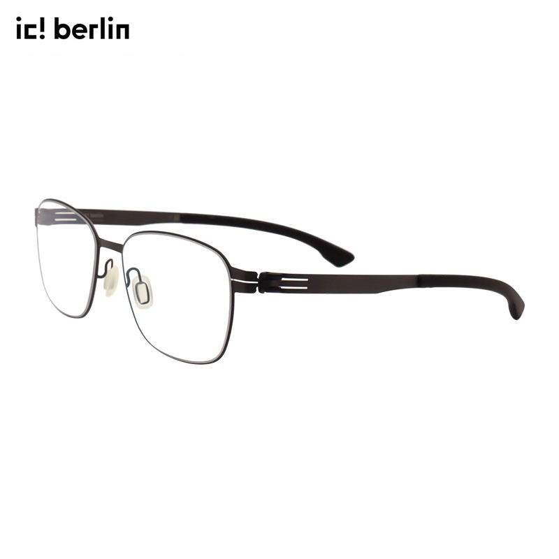 眼镜架berlin德国远近视眼镜框andy teak 53mm
