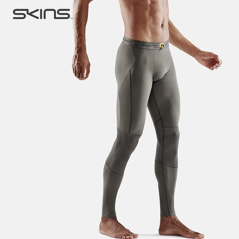 ���ڲ�����SKINS ��ɳ��ͬ�S5 Long Tights ������ ��ǿ��ѹ���� רҵ�˶�ԽҰ ̿��ɫ S