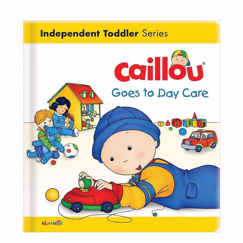 【现货】【caillou卡由】goes to day care 去托儿所 英文原版儿童