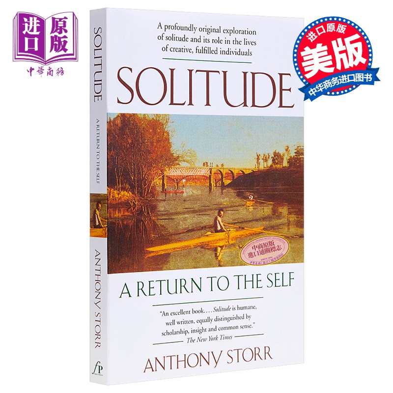 孤独回归自我英文原版solitude a return the self anthony storr