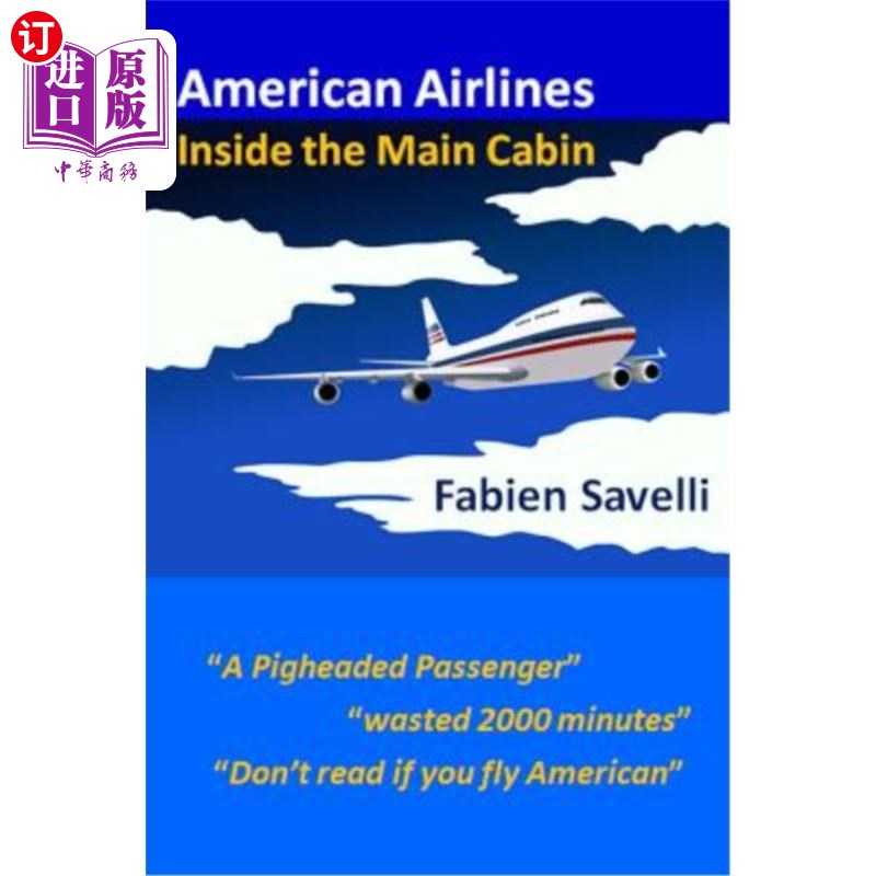 海外直订american airlines: inside the main cabin 美国航空公司