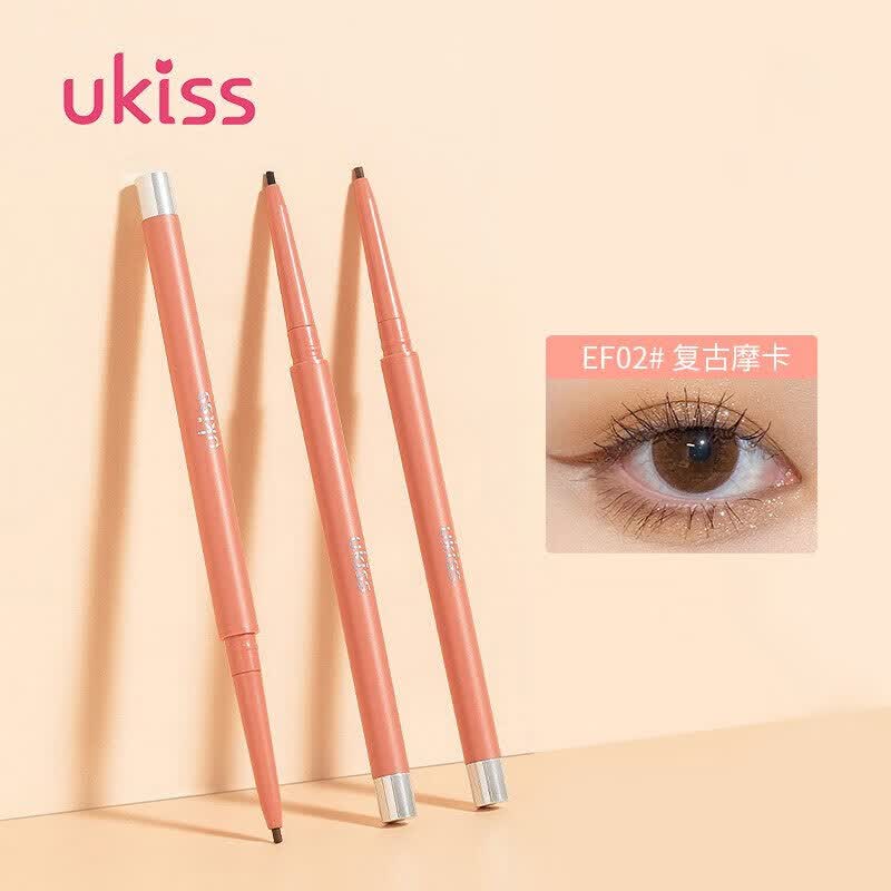 悠珂思（ukiss）眼线胶笔0.05gEF02复古摩卡 防水防汗不晕染 极细持久显色顺滑高性价比高么？