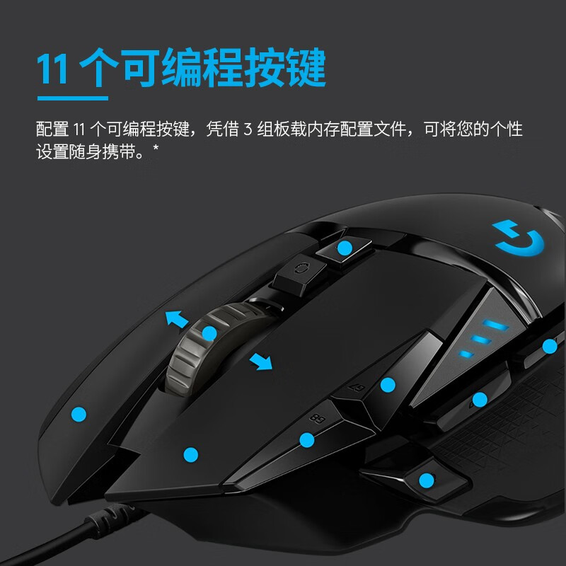 罗技G502HERO主宰者有线鼠标这次618值得冲吗？兄弟们？