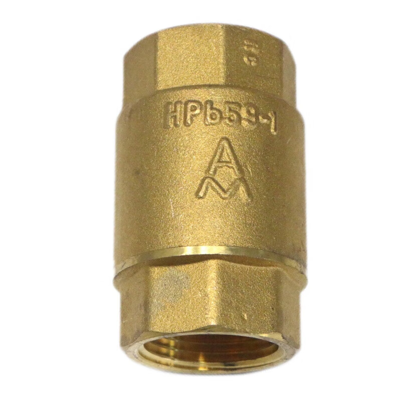 菲文特立式止回阀h12x-16t 410黄铜加厚内螺纹管道单向阀式自来水